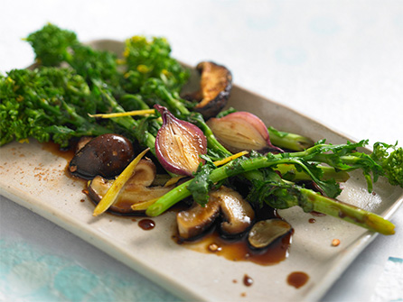 Gai Lan with Shiitake