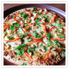 Asian BBQ Chicken Pizza