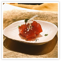 Yellowfin Tuna Poke With  Kikkoman Poke Sauce And Lime Ponzu