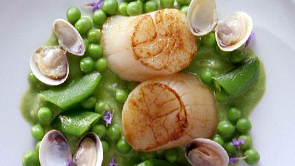 Scallops & Snow Peas