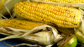 Grilled Corn with Lime Ponzu Butter