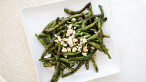 Crunchy Wok Fried Green Beans