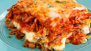 Spicy Tex-Mex Lasagne