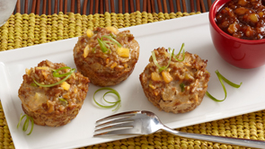 Eight Treasure Meatloaf Muffins