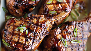 Hoisin-Glazed Pork Chops