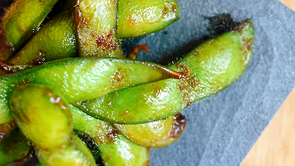 Soy Sauce and Ginger Edamame