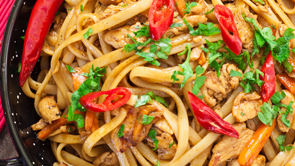 Easy Chicken Pad Thai