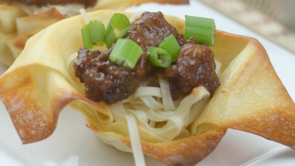 Mongolian Beef Egg Roll Bowls