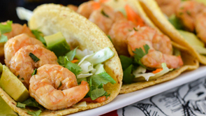 Soy Cilantro Shrimp Tacos