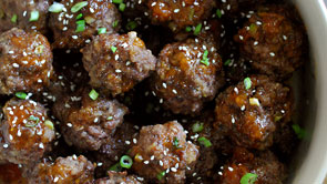 Korean Inspired Meatballs