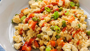 Cauliflower Fried Rice with Tofu