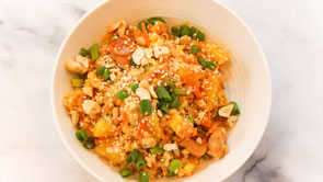 Hawaiian Chicken Cauliflower “Fried” Rice