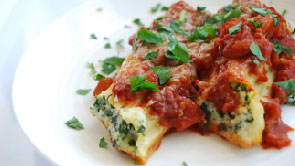 Manicotti Two Ways