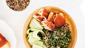 Salmon Quinoa Bowl