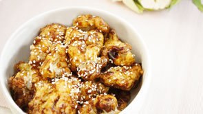 Crunchy Sesame Cauliflower