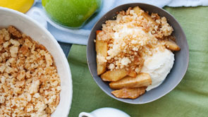 Salted Caramel Apple Pie Sundaes