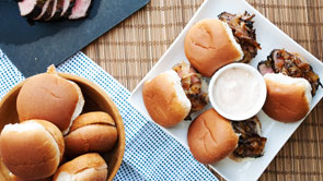 Game Day Steak Sliders