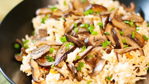 Mushroom Wild Rice Pilaf