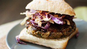 Hoisin Black Bean Burgers