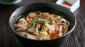 Chicken Udon Noodle Soup