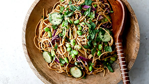 Cold Peanut Noodle Salad