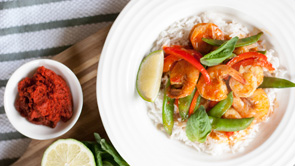 Thai Red Curry Shrimp