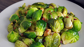 Kung Pao Brussels Sprouts