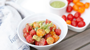 Creamy Tomato Avocado Salad