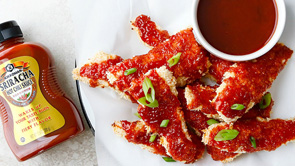 Sriracha Honey Glazed Chicken Tenders