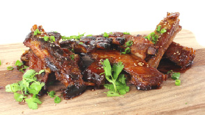 Sweet & Spicy Lacquered Ribs