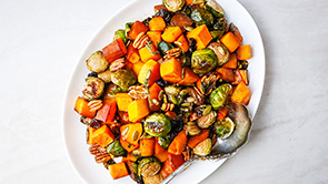 Maple Soy Roasted Vegetables