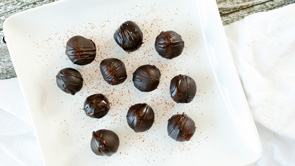 Sriracha Date Truffles