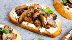 Umami Rich Mushroom Toast