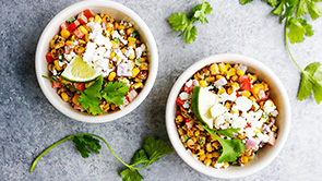 Light and Creamy Mexican Corn Salad