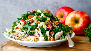 Apple Cranberry Turkey Slaw