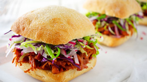 Korean Jackfruit with Radish Slaw