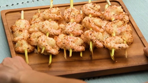 Grilled Coconut Shrimp