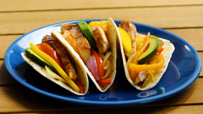 Grilled Teriyaki Chicken Tacos