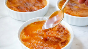 Crème Brûlée with Soy Sauce Caramel