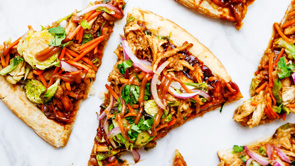 Loaded Hoisin Chicken Pizza