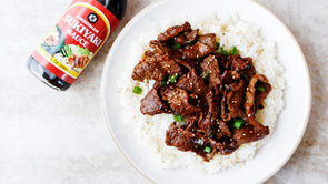 Thinly Sliced Beef with Sukiyaki Sauce