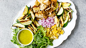 Grilled Zucchini Salad