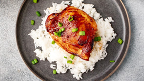 Honey-Soy Braised Chicken Thighs with Reverse-Sear Technique