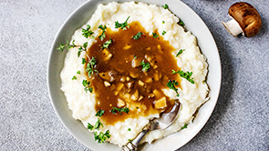 Umami-Rich Mushroom Gravy