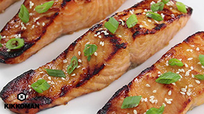 Gluten-Free Miso Ginger Glazed Salmon