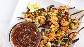 Honey Sriracha Shrimp Appetizer