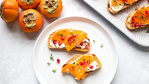 Persimmon Crostini