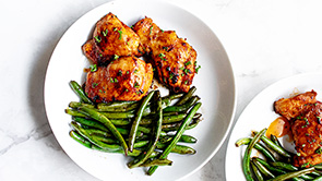 Honey-Sriracha Chicken and Green Beans