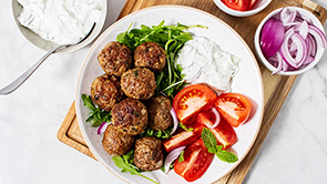 Greek Lamb Meatballs