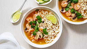 Tom Yum Soup with Sriracha